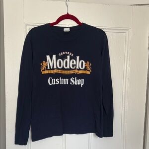 Modelo Custom Shop Navy Long Sleeve Shirt